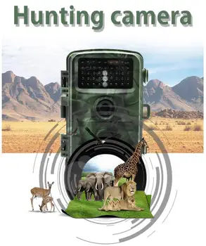 PDDHKK 5MP CMOS Sensor Video Recording and Taking Photo Function Hunting Camera Photo Traps Night Vision Wildlife With Infrared
PDDHKK 5MP CMOS Sensor Video Recording and Taking Photo Function Hunting Camera Photo Traps Night Vision Wildlife With Infrared