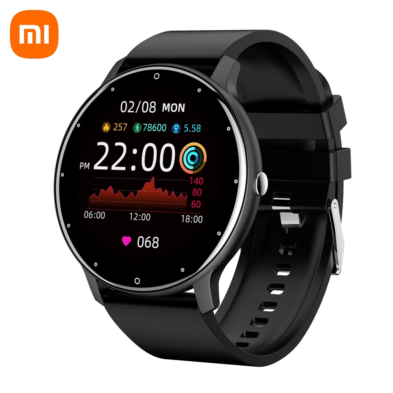 Смарт-часы Xiaomi Mijia для мужчин и женщин спортивные фитнес-часы с сенсорным экраном
