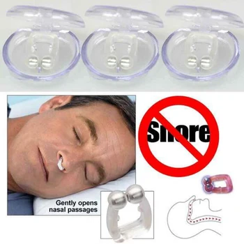 Nose Clip Silicone Magnetic Anti Snore Stop Snoring Sleep Tray Sleeping Aid Apnea Guard Night Device With Case 2019 new
Nose Clip Silicone Magnetic Anti Snore Stop Snoring Sleep Tray Sleeping Aid Apnea Guard Night Device With Case 2019 new