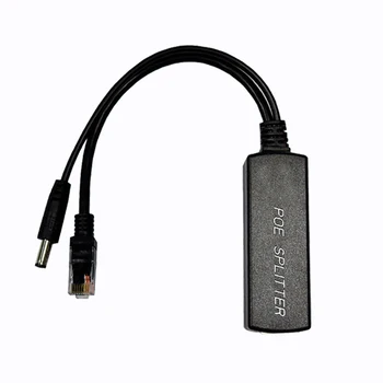 Isolated Standard POE Separator 48V to 12V/5V Power Supply Module Monitoring Network Power Line Gigabit Waterproof