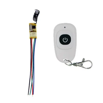 Silent 3.7v 5v 9V 12V wireless remote control switch micro relay remote control switch lithium battery power supply
Silent 3.7v 5v 9V 12V wireless remote control switch micro relay remote control switch lithium battery power supply