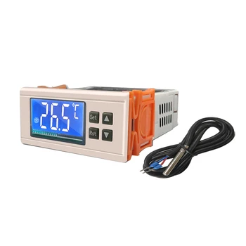 Refrigerator Thermostat STC-8080A + Refrigeration Automatic Defrost Timer ligent Controller Single Probe
Refrigerator Thermostat STC-8080A + Refrigeration Automatic Defrost Timer ligent Controller Single Probe