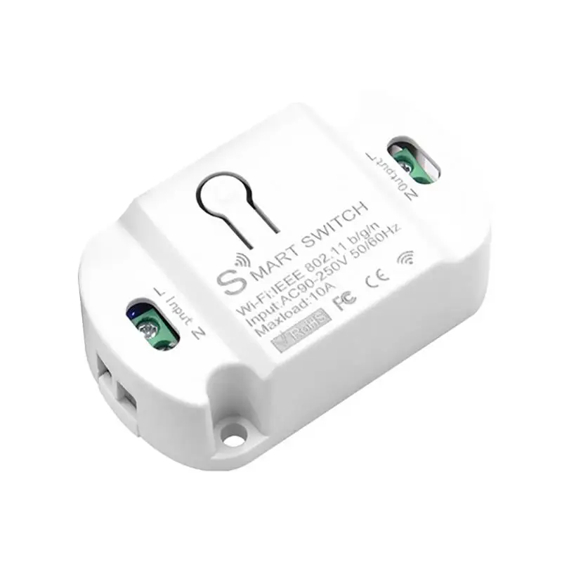New WiFi Smart Switch Wireless WiFi Timer Phone Remote Control Smart Home Automation Modules
New WiFi Smart Switch Wireless WiFi Timer Phone Remote Control Smart Home Automation Modules