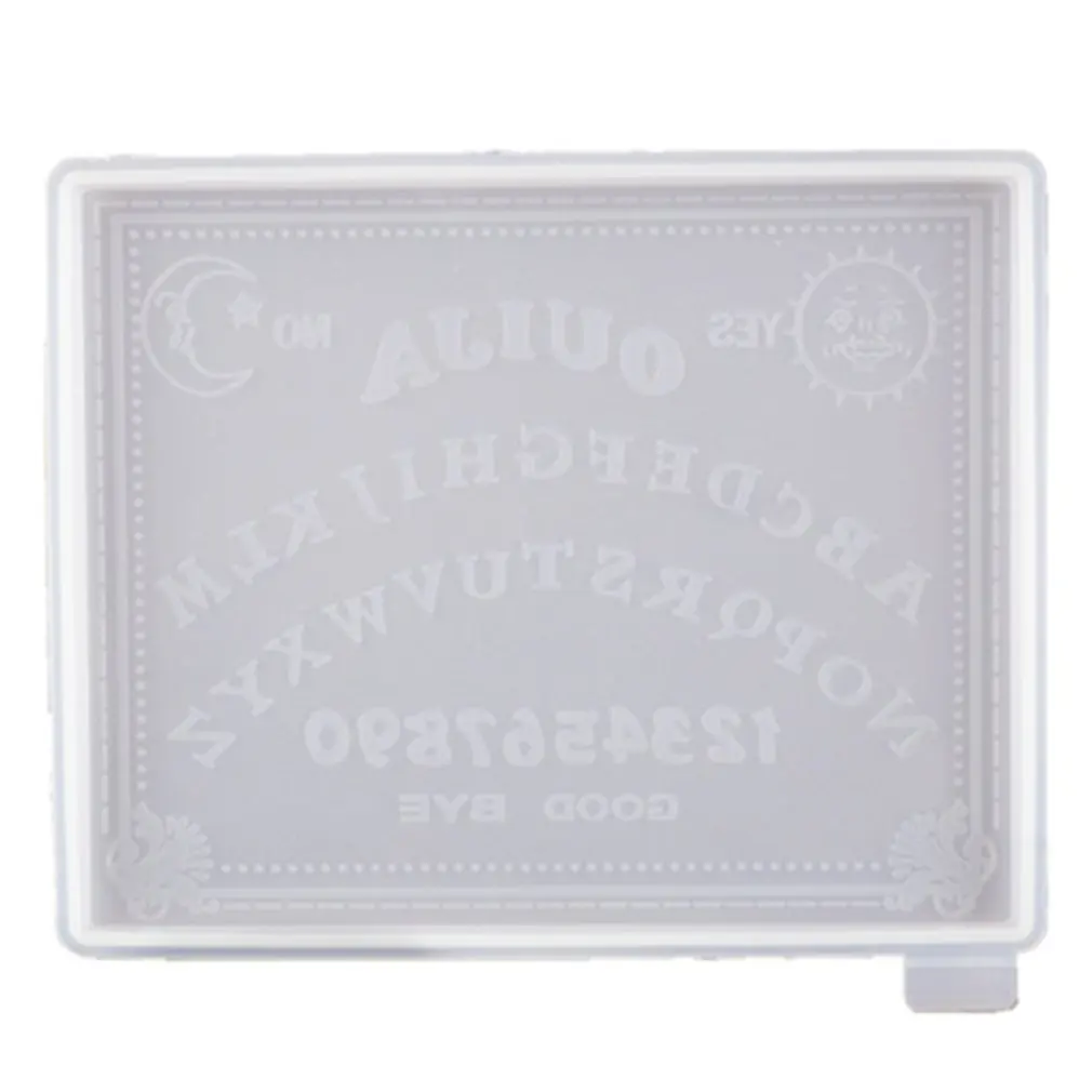 DIY Crystal Epoxy Resin Mold Divination Board Psychic Board Silicone Mirror Mold Swing Table DIY Craft White Mold For Resin
DIY Crystal Epoxy Resin Mold Divination Board Psychic Board Silicone Mirror Mold Swing Table DIY Craft White Mold For Resin