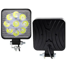 1 PC 27W 9 LED Work Light Car LED Spotlight Floodlight Lamp Thickness 4.3cm Square Auto Truck Off Road Mini LED Light Bar New
1 PC 27W 9 LED Work Light Car LED Spotlight Floodlight Lamp Thickness 4.3cm Square Auto Truck Off Road Mini LED Light Bar New
