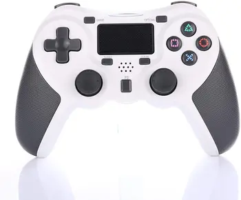 Bluetooth Gamepad Wireless Joystick Controller For 4 PS4 Game Console Support Android TV White 
Bluetooth Gamepad Wireless Joystick Controller For 4 PS4 Game Console Support Android TV White