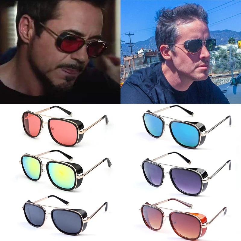 Tony Stark Iron Man 3 Matsuda Steampunk Cosplay Glasses Luxury Designer Vintage Brand Men's Women's Sunglasses Driving Glasses
Tony Stark Iron Man 3 Matsuda Steampunk Cosplay Glasses Luxury Designer Vintage Brand Men's Women's Sunglasses Driving Glasses