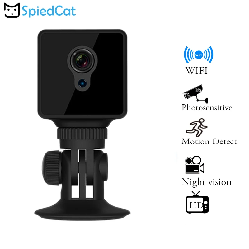 Фото HD Night Vision Mini WiFI Wireless Portable Camera Home Security Baby Car Micro Monitor Surveillance Camcorder support TF Card |