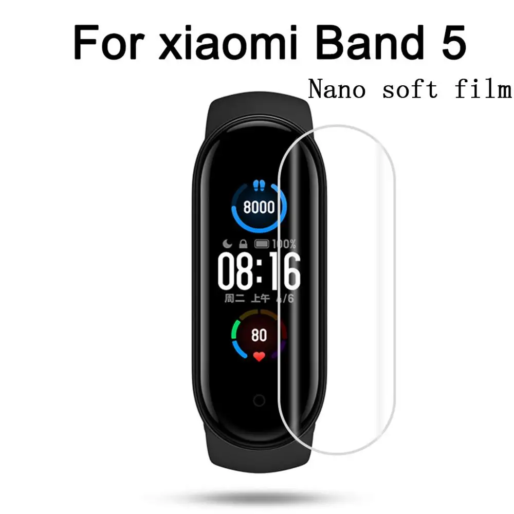 Screen Protector Nano soft Film For Xiaomi Band 5 practical Protector Full Cover Sport Soft Screen Protector For Xiaomi Miband 5
Screen Protector Nano soft Film For Xiaomi Band 5 practical Protector Full Cover Sport Soft Screen Protector For Xiaomi Miband 5