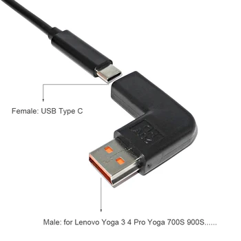 USB C Converter USB Type C PD Power Adapter Connector for Lenovo Yoga 3 4 Pro Yoga 700S 900S Miix 700 710 Miix2-11 Laptop Cable
USB C Converter USB Type C PD Power Adapter Connector for Lenovo Yoga 3 4 Pro Yoga 700S 900S Miix 700 710 Miix2-11 Laptop Cable