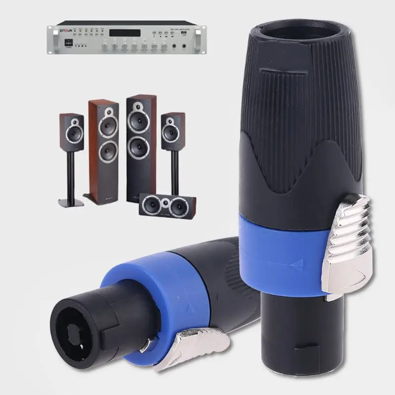 New And Original For NEUTRIK Type NL4FX Speakon 4Pole Plug Male Audio Speaker Connectors CONNECTOR
New And Original For NEUTRIK Type NL4FX Speakon 4Pole Plug Male Audio Speaker Connectors CONNECTOR