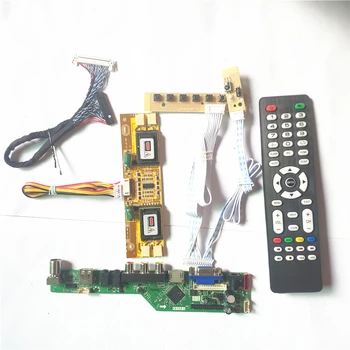 For HSD150MX13-A HSD150MX19-A 4CCFL LVDS 20Pin LCD screen HDMI VGA AV USB RF Inverter+Remote+keyboard T.V53 drive card board Kit
For HSD150MX13-A HSD150MX19-A 4CCFL LVDS 20Pin LCD screen HDMI VGA AV USB RF Inverter+Remote+keyboard T.V53 drive card board Kit