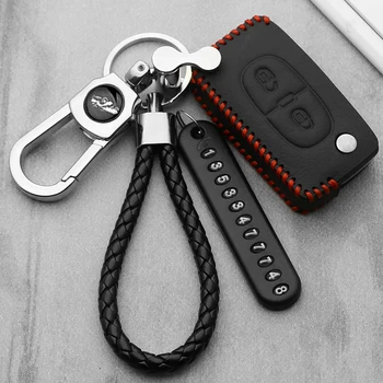 Leather car key case For Peugeot 207 301 307 308 407 408 508 2008 308S 3008 4008 5008 Keychain Bag Remote Fob Cover key case
Leather car key case For Peugeot 207 301 307 308 407 408 508 2008 308S 3008 4008 5008 Keychain Bag Remote Fob Cover key case