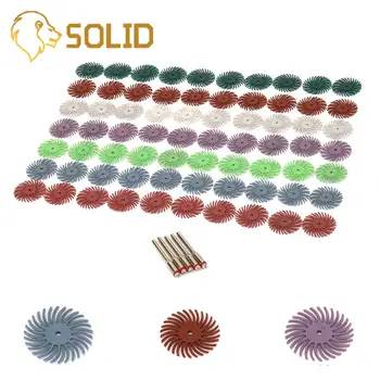 70pcs Radial Bristle Abrasive Brush Mixed Grit Coarse Dremel Accessories for Dremel Rotary Tools Abrasive Tool +5pcs Mandrel
70pcs Radial Bristle Abrasive Brush Mixed Grit Coarse Dremel Accessories for Dremel Rotary Tools Abrasive Tool +5pcs Mandrel