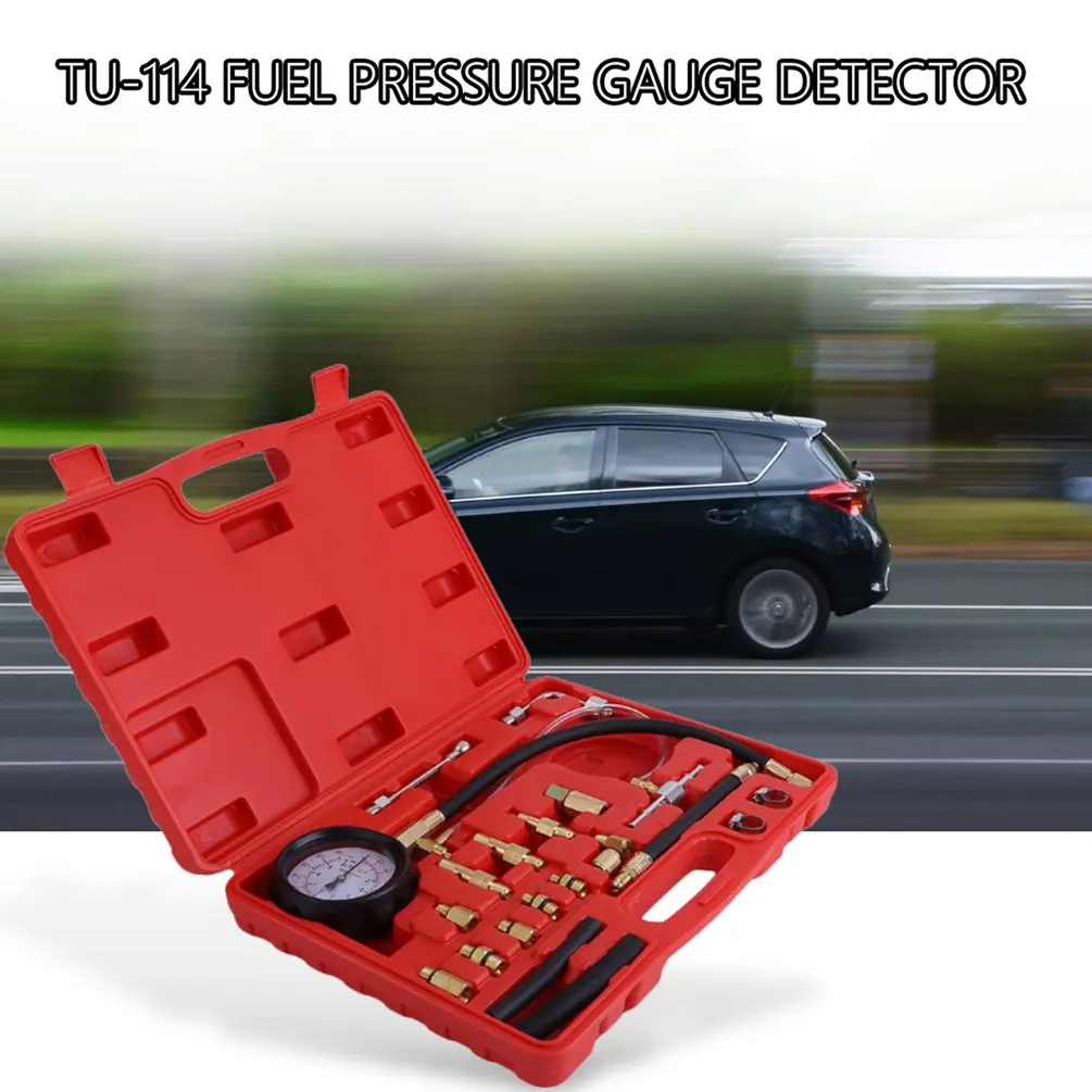 Car Fuel Pressure Detection Tool Set Fuel Pressure Gauge Car Fuel Pressure Detection Tool Fuel Pressure Gauge Set
Car Fuel Pressure Detection Tool Set Fuel Pressure Gauge Car Fuel Pressure Detection Tool Fuel Pressure Gauge Set