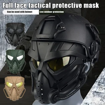 Airsoft Mask Full Face Mask with Eye Protection Collision Resistant for Halloween Airsoft Hunting CS Game Paintball YA88
Airsoft Mask Full Face Mask with Eye Protection Collision Resistant for Halloween Airsoft Hunting CS Game Paintball YA88