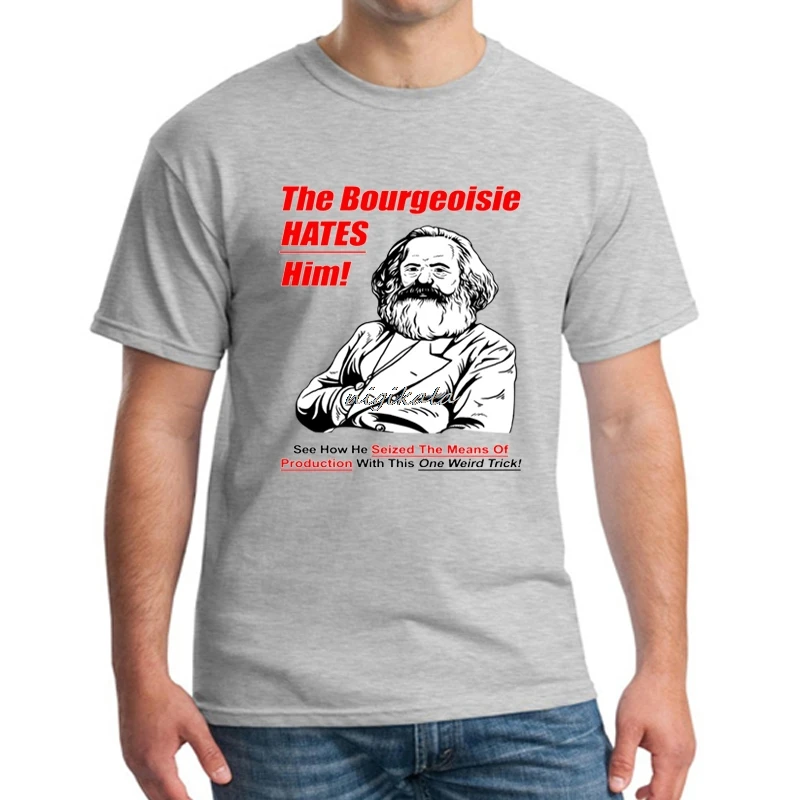 Marx and Engels, Marxism of Lenin and Stalin Mao Zedong Communism T-shirt Top O-Neck Men T shirt High Quality tee NN
Marx and Engels, Marxism of Lenin and Stalin Mao Zedong Communism T-shirt Top O-Neck Men T shirt High Quality tee NN