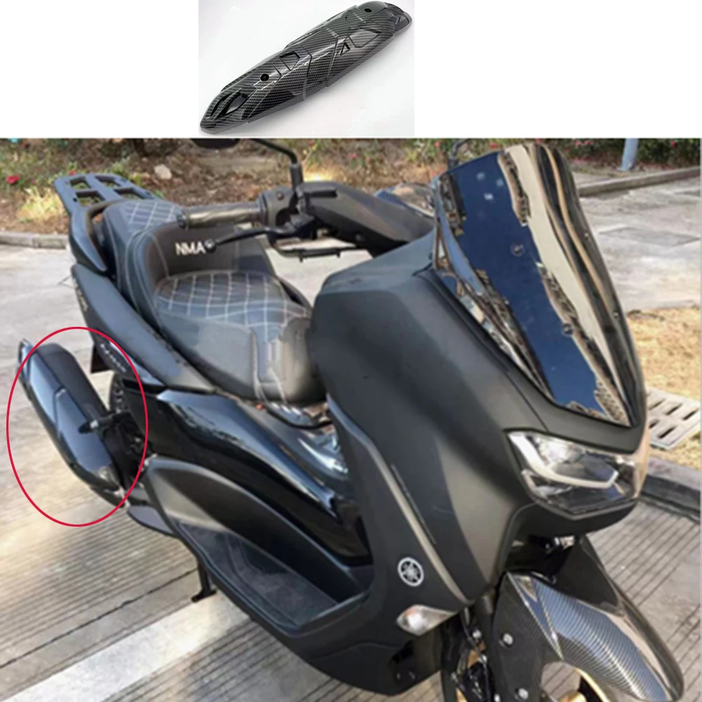 Motorcycle Carbon Fiber Printed ABS Plastic Exhaust Pipe Trim Cover For YAMAHA NMAX155 2020
Motorcycle Carbon Fiber Printed ABS Plastic Exhaust Pipe Trim Cover For YAMAHA NMAX155 2020