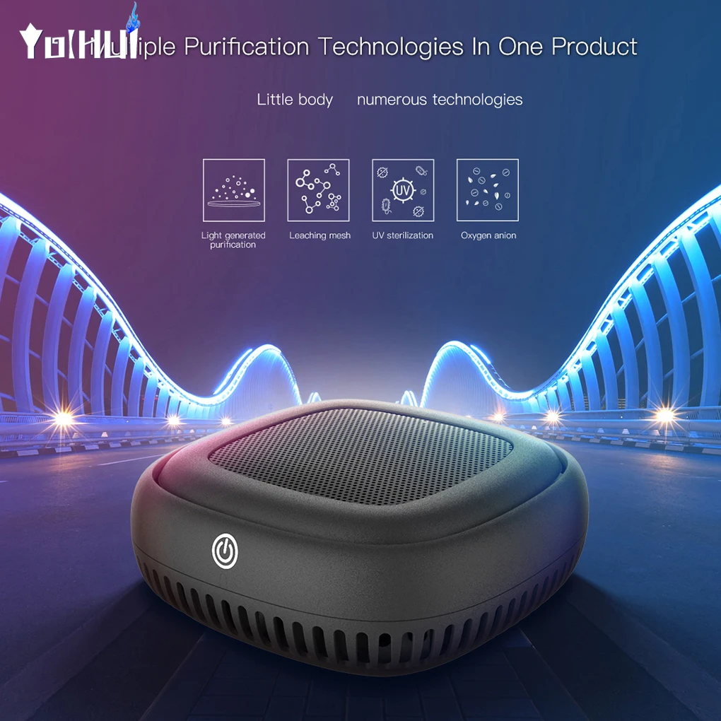 Car Air Purifier UV Cleaner Air Fresher Ionizer Sanitizer RV Eliminator for Dust Pollen Smoke Oder Allergy Virus EU/UK/US/AU
Car Air Purifier UV Cleaner Air Fresher Ionizer Sanitizer RV Eliminator for Dust Pollen Smoke Oder Allergy Virus EU/UK/US/AU