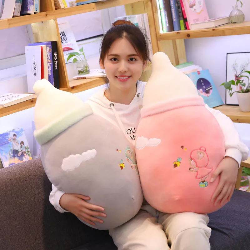 Creative Baby Pacify Feeding Bottle Pillow Large Size Pacifier Plush Toys Doll Children Girl'S Gift 
Creative Baby Pacify Feeding Bottle Pillow Large Size Pacifier Plush Toys Doll Children Girl'S Gift