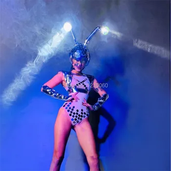 Led Luminous Sexy Lady Party Evening Dance Robot Suit With Headwear DS Stage Performance Led Light Up Clothes Ballroom Costume
Led Luminous Sexy Lady Party Evening Dance Robot Suit With Headwear DS Stage Performance Led Light Up Clothes Ballroom Costume