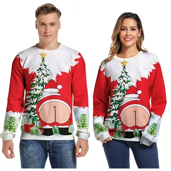 Unisex Ugly Christmas Sweater 3D Funny Print Pullover Sweaters Jumpers Tops For Xmas Men Women Holiday Party Hoodie Sweatshirt
Unisex Ugly Christmas Sweater 3D Funny Print Pullover Sweaters Jumpers Tops For Xmas Men Women Holiday Party Hoodie Sweatshirt