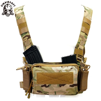 

Military Airsoft Tactical Vests Army Vest Combat Assault Plate Carrier Chest Rig Bag CS Outdoor Clothing Hunting Vest Multicam