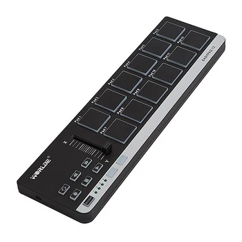 Worlde EasyPad 12 Portable Mini USB MIDI Controller Drum Pad Professional Keyboard Controller Electric Instrument with USB Cable
Worlde EasyPad 12 Portable Mini USB MIDI Controller Drum Pad Professional Keyboard Controller Electric Instrument with USB Cable