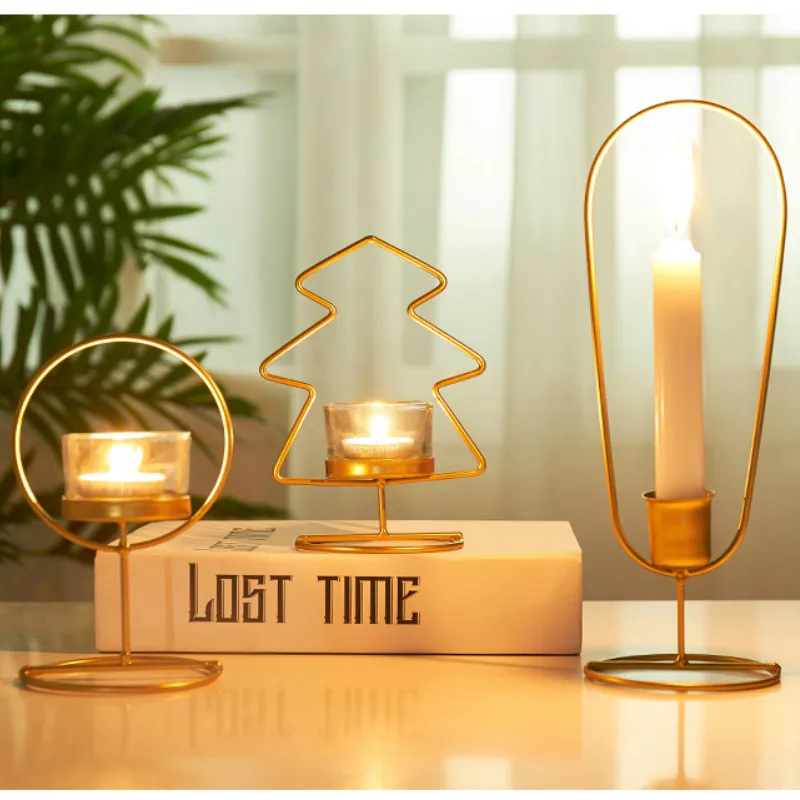 Nordic Geometric Candle Holder Iron Candlestick Table Decoration Candlelight Dinner Props Crafts Wedding Decoration Candle Stand
Nordic Geometric Candle Holder Iron Candlestick Table Decoration Candlelight Dinner Props Crafts Wedding Decoration Candle Stand