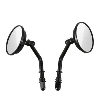 Classic Black Motorcycle Rear View Mirror Retro Round Mirror Reverse Mirror
Classic Black Motorcycle Rear View Mirror Retro Round Mirror Reverse Mirror