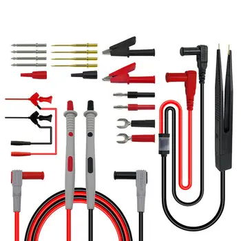 Multimeter Test Lead Crocodile Clips Testing Probes Electrical Maintenance Kit Insulated Crocodile Clip
Multimeter Test Lead Crocodile Clips Testing Probes Electrical Maintenance Kit Insulated Crocodile Clip