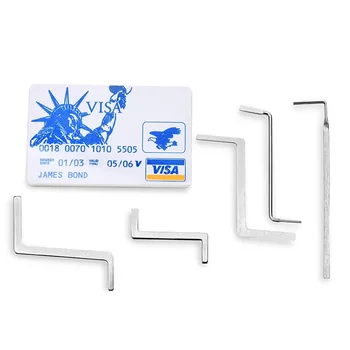 5pcs Locksmith Hardware Pins Hide In James Bond Credit Card Easy To Carry Easy To Use Funny 
5pcs Locksmith Hardware Pins Hide In James Bond Credit Card Easy To Carry Easy To Use Funny