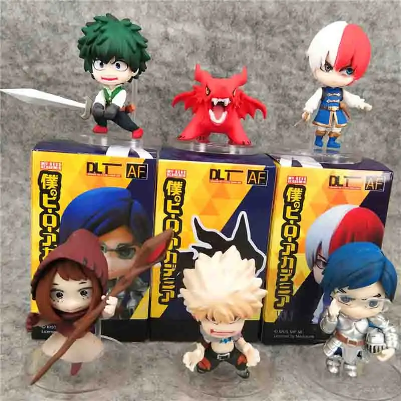 6PCS Boku No Hero Academia Figure The Amazing Heroes Figure Smack Midoriya Izuku Bakugou Katsuki Shoto Todoroki Shoto Figure
6PCS Boku No Hero Academia Figure The Amazing Heroes Figure Smack Midoriya Izuku Bakugou Katsuki Shoto Todoroki Shoto Figure