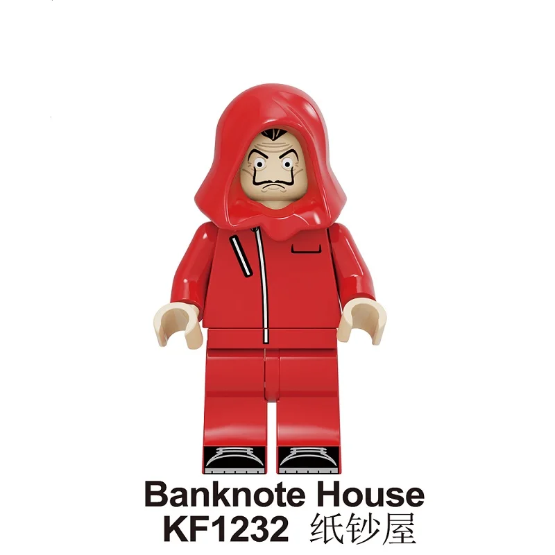 KF1231 Single Building Blocks House of Paper Movie Bricks Heist Tokio Retired Killer Mathilda Figures Toys Gift For Children
KF1231 Single Building Blocks House of Paper Movie Bricks Heist Tokio Retired Killer Mathilda Figures Toys Gift For Children