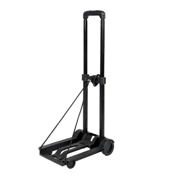 Portable Mini Folding Luggage Moving Cart Black For home outdoor JA55
Portable Mini Folding Luggage Moving Cart Black For home outdoor JA55