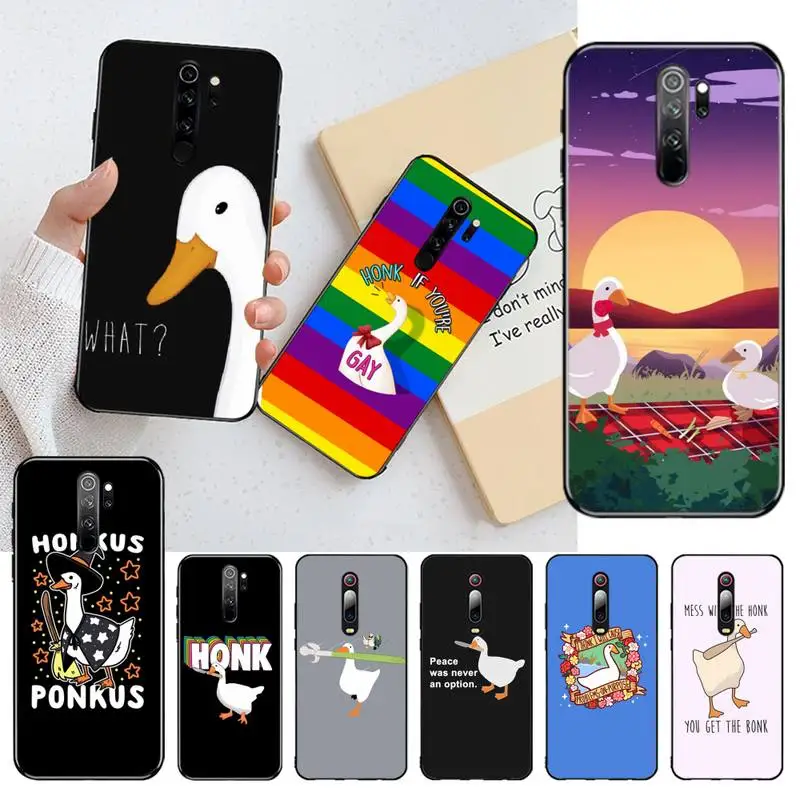 KPUSAGRT утка гусь игровой телефон для Redmi Note 9 8 8T 8A 7 6 6A Go Pro Max K20 K30 | Мобильные телефоны