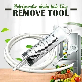 Universal Rubber Drain Hole Clog Remover Portable Fridge Cleaning Tool Kit Cleaner Sticks Home Refrigerator Dredge Reusable
Universal Rubber Drain Hole Clog Remover Portable Fridge Cleaning Tool Kit Cleaner Sticks Home Refrigerator Dredge Reusable