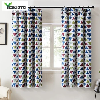 YokiSTG Geometric Triangles Blackout Curtains For Living Room Bedroom Kitchen Modern Polyester Printed Window Treatment Drapes
YokiSTG Geometric Triangles Blackout Curtains For Living Room Bedroom Kitchen Modern Polyester Printed Window Treatment Drapes