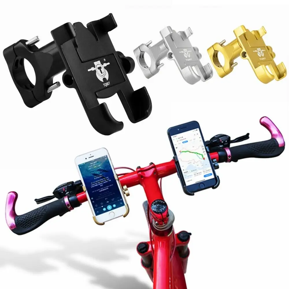360 Degree Motorcycle Bicycle Handlebar Universal Cell Phone Mount GPS Holder Bracket
360 Degree Motorcycle Bicycle Handlebar Universal Cell Phone Mount GPS Holder Bracket