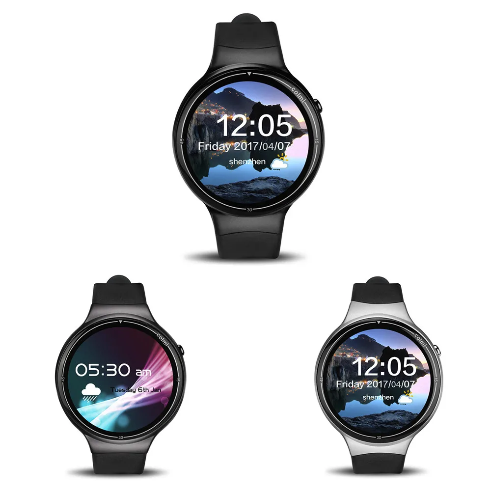 Smart Watch 2G + 16G Full Circle 3G Card Sleep Wifi Heart Rate For Google Play Gps 16GB ROM Heart Rate Monitor For Ios #20
Smart Watch 2G + 16G Full Circle 3G Card Sleep Wifi Heart Rate For Google Play Gps 16GB ROM Heart Rate Monitor For Ios #20
