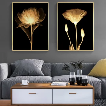 Light Yellow Flowers Canvas Paintings Abstract Flowers On Black Groud Wall Art Posters Modern Art Pictures For Living Room Decor
Light Yellow Flowers Canvas Paintings Abstract Flowers On Black Groud Wall Art Posters Modern Art Pictures For Living Room Decor