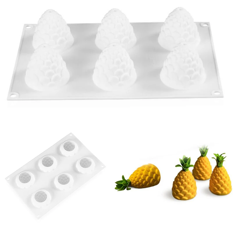 Silicone Pine Cones Cake Mold Mould Chocolate Sugar Bread Cookie Baking Molds | Дом и сад