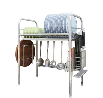 Kitchen Racks Sink Drain Rack 304 Stainless Steel Storage Dish Rack Dish Rack Sink Drain Shelf 
Kitchen Racks Sink Drain Rack 304 Stainless Steel Storage Dish Rack Dish Rack Sink Drain Shelf