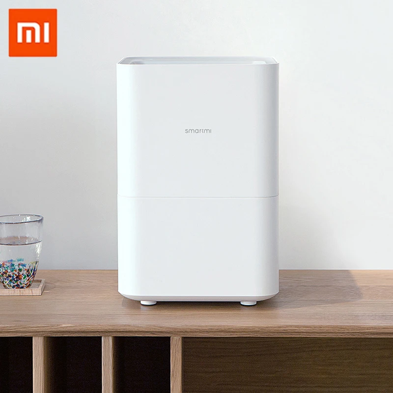 XIAOMI MIJIA SMARTMI Evaporative Humidifier 2 for home Air dampener Aroma diffuser essential oil mist maker mijia APP Control
XIAOMI MIJIA SMARTMI Evaporative Humidifier 2 for home Air dampener Aroma diffuser essential oil mist maker mijia APP Control