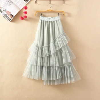 skirt new irregular skirt in spring and autumn 2019 women's high waist fairy skirt medium length yarn skirt in winter
skirt new irregular skirt in spring and autumn 2019 women's high waist fairy skirt medium length yarn skirt in winter