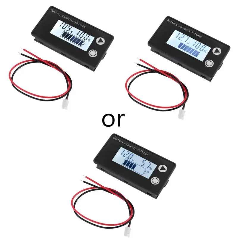 DC 8V-100V Lead Acid Lithium LiFePO4 Car Motorcycle Battery Capacity Indicator 19QB
DC 8V-100V Lead Acid Lithium LiFePO4 Car Motorcycle Battery Capacity Indicator 19QB