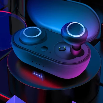 Bluetooth Oortelefoon Hoofdtelefoon 5.0 TWS in-ear Oordopjes IPX5 Waterdichte Mini Headset 3D Stereo Geluid Sport Oortelefoon 
Bluetooth Oortelefoon Hoofdtelefoon 5.0 TWS in-ear Oordopjes IPX5 Waterdichte Mini Headset 3D Stereo Geluid Sport Oortelefoon