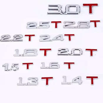 Car sticker 3D Metal 1.6T 1.8T 2.0T 2.8T Logo Sticker Emblem Badge Decals for VW Mazda benz TOYOTA BMW Ford audi kia Car Styling
Car sticker 3D Metal 1.6T 1.8T 2.0T 2.8T Logo Sticker Emblem Badge Decals for VW Mazda benz TOYOTA BMW Ford audi kia Car Styling