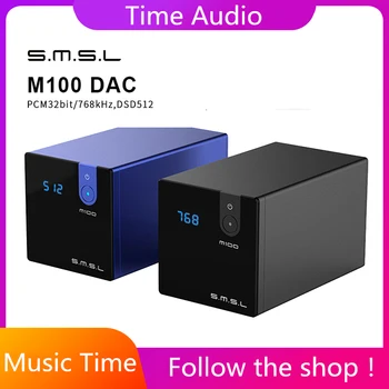 

SMSL M100 Audio DAC USB AK4452 Hifi dac Decoder DSD512 Spdif USB DAC Amp XMOS XU208 Digital Amplifier Optical Coaxial Input