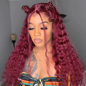 Glueless Full Lace 99J Dark Wine Loose Wave Human Hair Wigs for Women Mongolian Remy Human Hair 13x6 Lace Front Wigs Preplucked
Glueless Full Lace 99J Dark Wine Loose Wave Human Hair Wigs for Women Mongolian Remy Human Hair 13x6 Lace Front Wigs Preplucked
